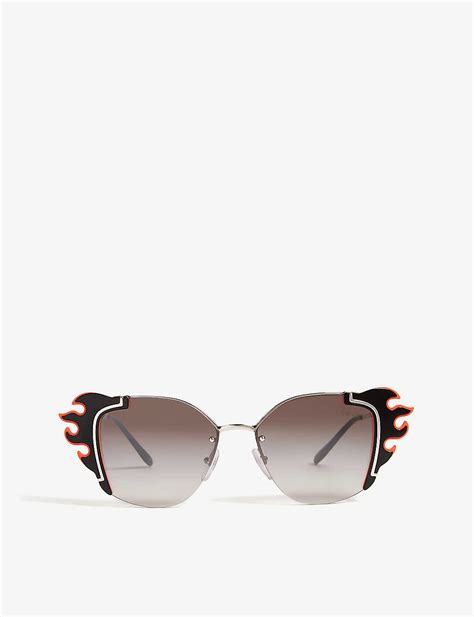 prada sunglasses flames|Prada sunglasses female.